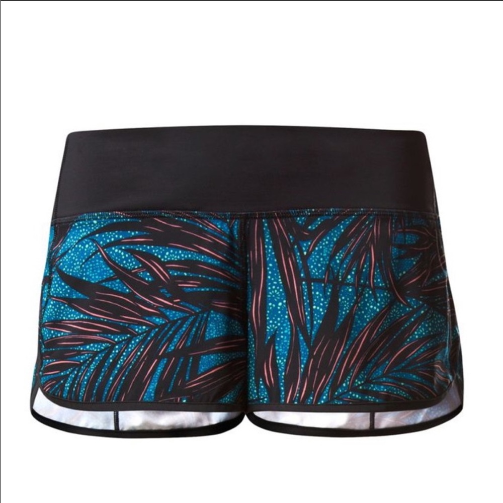 Rare Palm Lace Tofino print Lululemon speed up  2